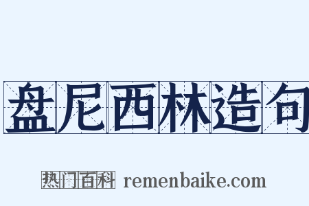 盘尼西林造句是什么意思的图片